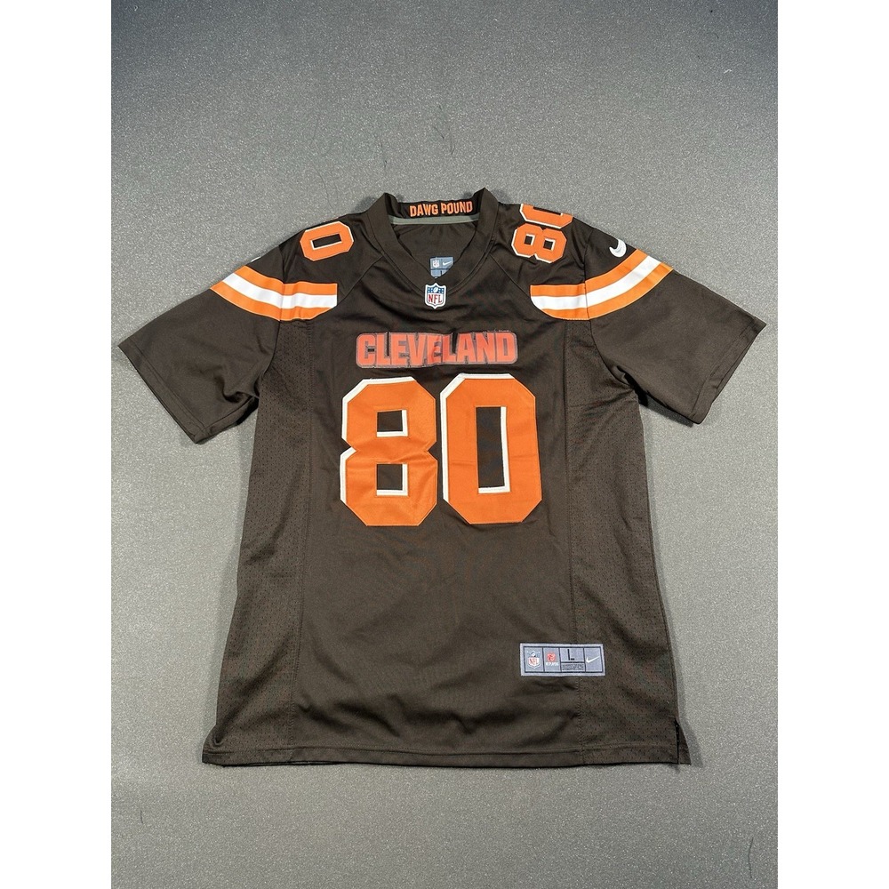 Vintage Cleveland Browns Jarvis Landry Nike On Field Stitched Jersey - Picture 2 of 9